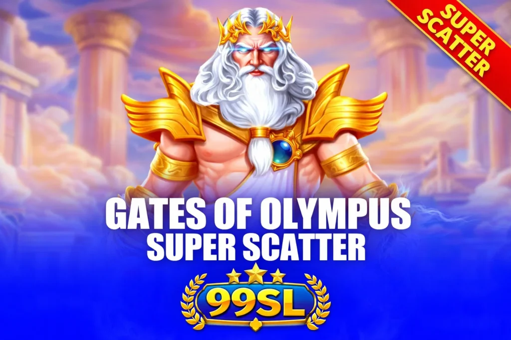 Tampilan utama Gates of Olympus Super Scatter di platform 99SL